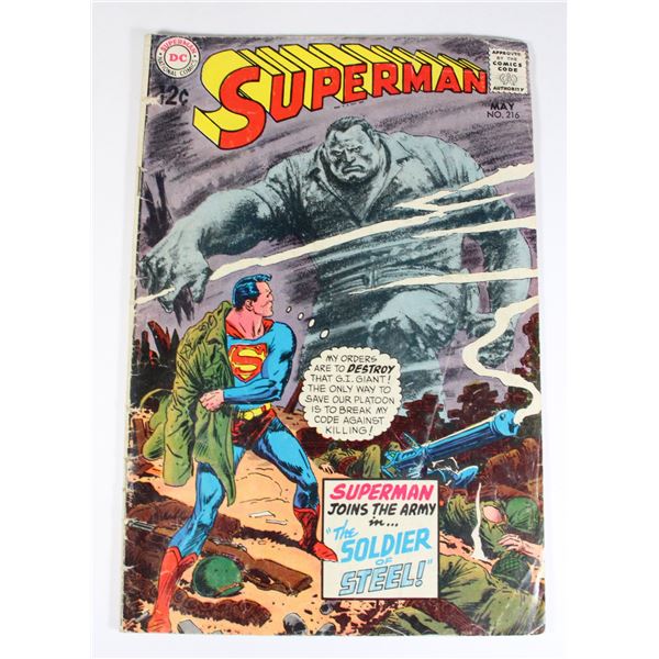 DC SUPERMAN ISSUE NO.216