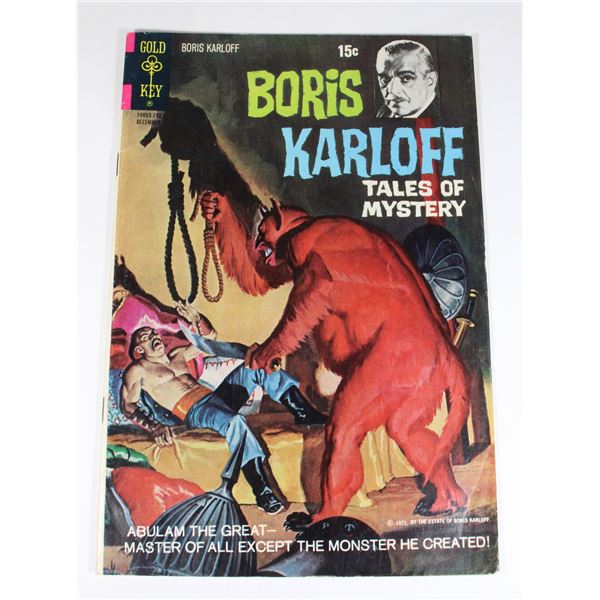 GOLD KEY BORIS KARLOFF ISSUE NO.38