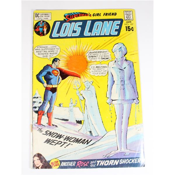 DC SUPERMANS GIRLFRIEND LOIS LANE ISSUE NO.107
