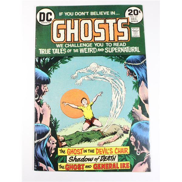 DC GHOSTS ISSUE NO.21
