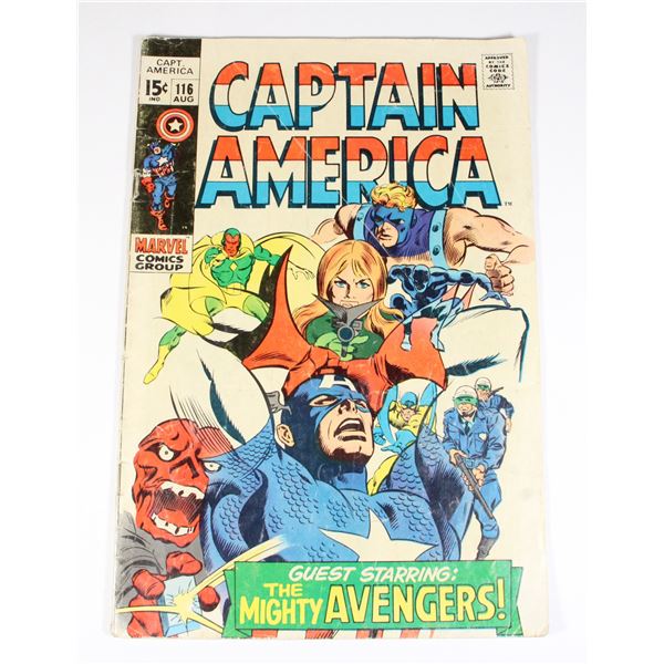MARVEL COMICS CAPTAIN AMERICA ISSUE NO. 116