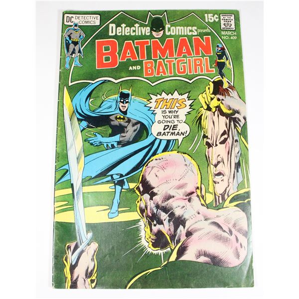 DC BATMAN AND BATGIRL ISSUE NO.409