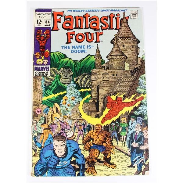 MARVEL COMICS THE FANTASTIC FOUR ISSUE NO.84