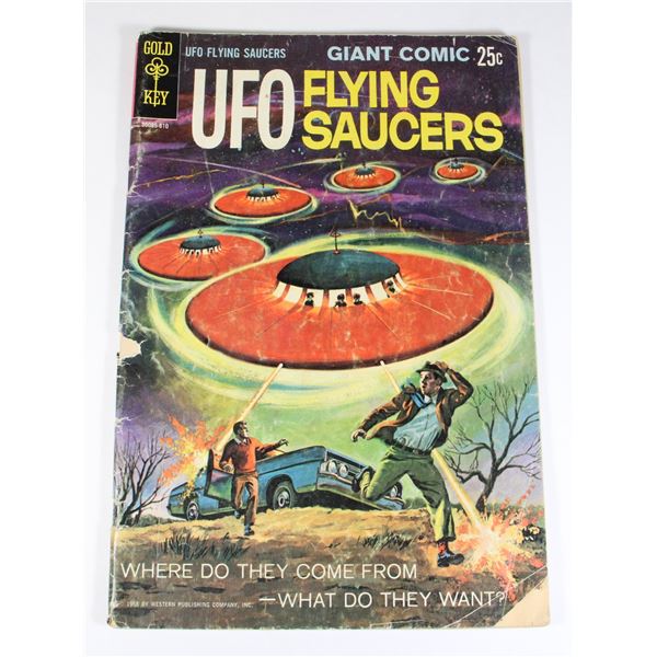 GOLD KEY UFO FLYING SAUCERS ISSUE NO.1