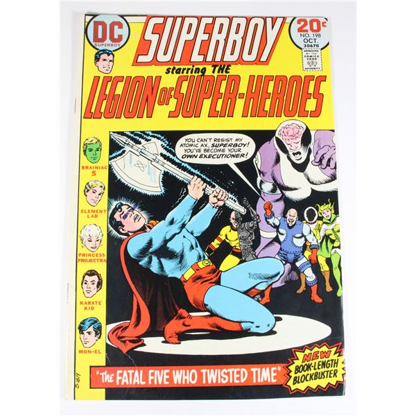 DC SUPERBOY ISSUE NO.198