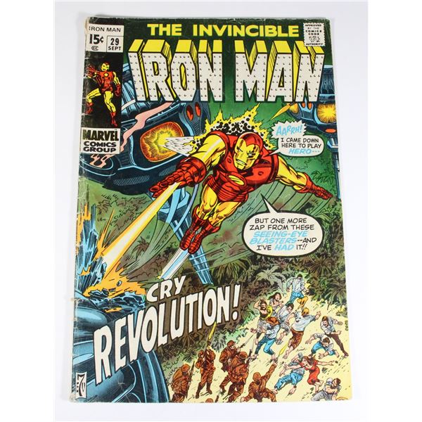 MARVEL THE INVINCIBLE IRONMAN ISSUE NO.29