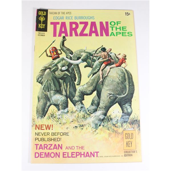 GOLD KEY TARZAN OF THE APES ISSUE NO.197