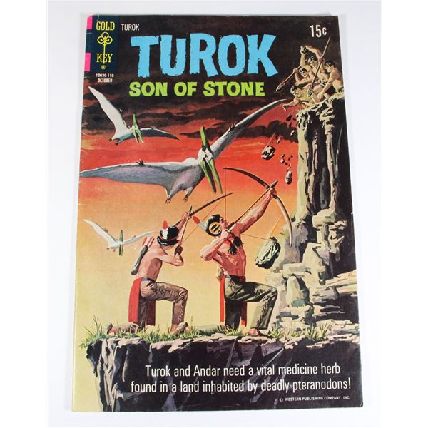 GOLD KEY TUROK SON OF STONE ISSUE NO.75