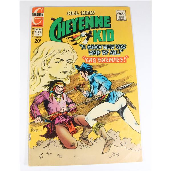 CHARLTON CHEYENNE KID ISSUE NO.98