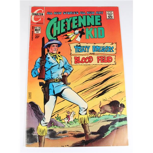 CHARLTON CHEYENNE KID ISSUE NO.90