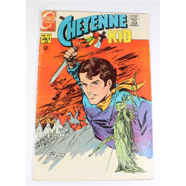 CHARLTON CHEYENNE KID ISSUE NO.73