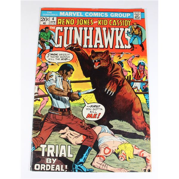 MARVEL COMICS GUNHAWK ISSUE NO.4