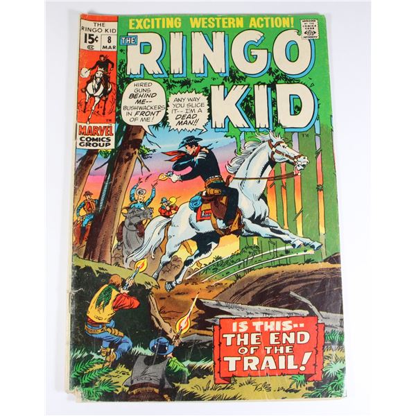 MARVEL COMICS THE RINGO KID ISSUE NO.8