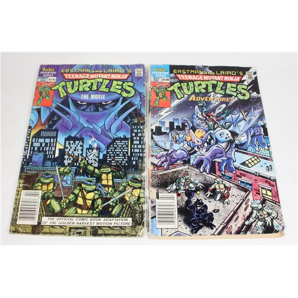 2 TMNT COMIC BOOKS