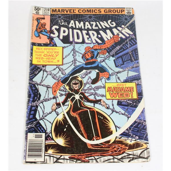 THE AMAZING SPIDERMAN 1980 NO. 210