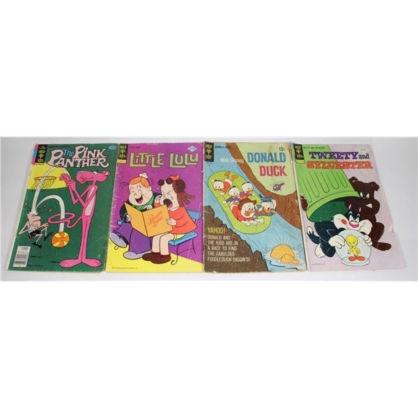 LOT OF 4 GOLD KEY COMICS INCLUDING DONALD DUCK