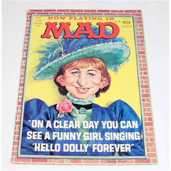 EC MAD MAGAZINE ISSUE NO.143