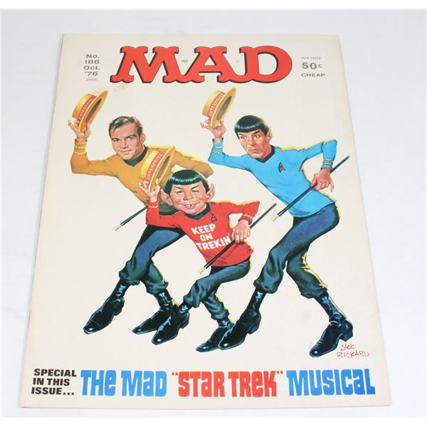 EC MAD MAGAZINE ISSUE NO.186