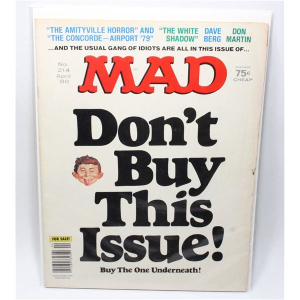 MAD MAGAZINE #214 (1980)