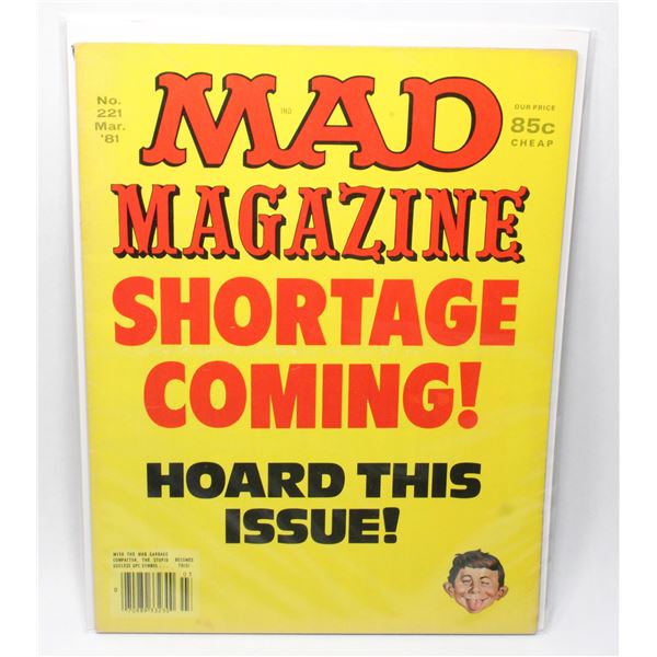 MAD MAGAZINE #221 (1981)