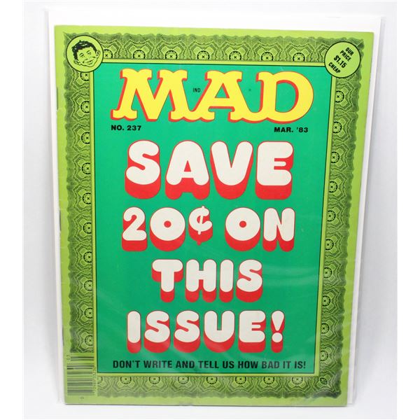 MAD MAGAZINE #237 (1983)