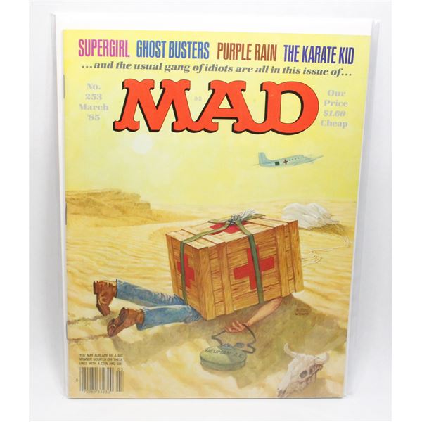 MAD MAGAZINE #253 (1985) (SUPERGIRL & THE KARATE