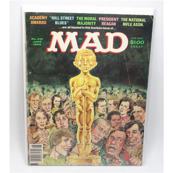 MAD MAGAZINE #231 (1982) (ACADEMY AWARDS WINNERS &