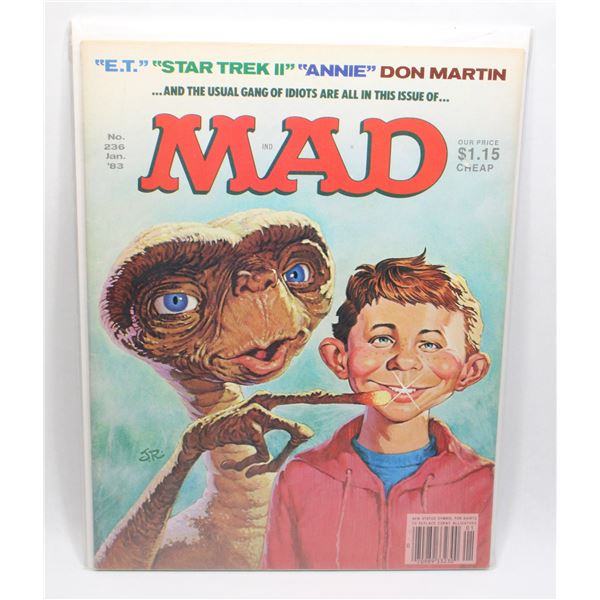 MAD MAGAZINE #236 (FEAT. ALFIE WITH E.T. THE