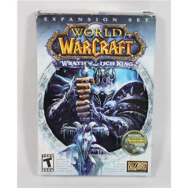 BLIZZARD ENTERTAINMENT WORLD OF WARCRAFT WRATH OF