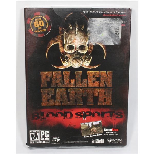 FALLEN EARTH BLOOD SPORTS VIDEO GAME (2010) (STILL