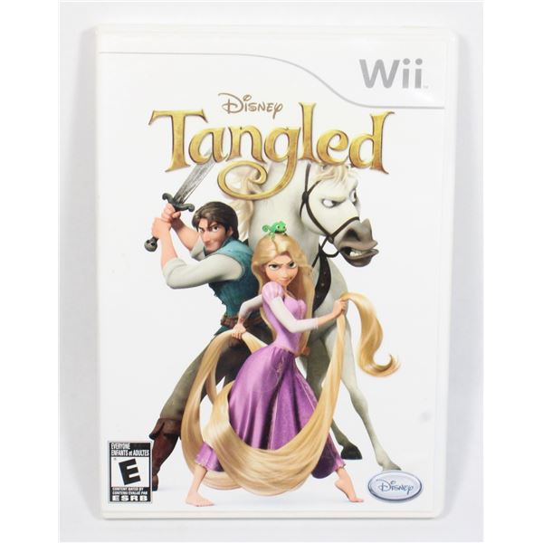 WALT DISNEY TANGLED Wii VIDEO GAME
