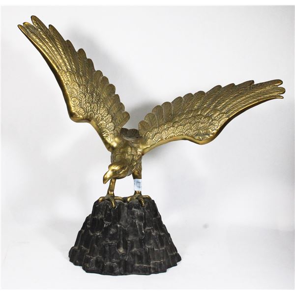 LARGE BRASS BALD EAGLE