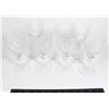 Image 1 : 6 CRYSTAL D'ARQUES DURAND FLAMENCO WATER GOBLETS