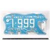 Image 1 : NORTHWEST TERRITORIES 1970 LICENSE PLATE