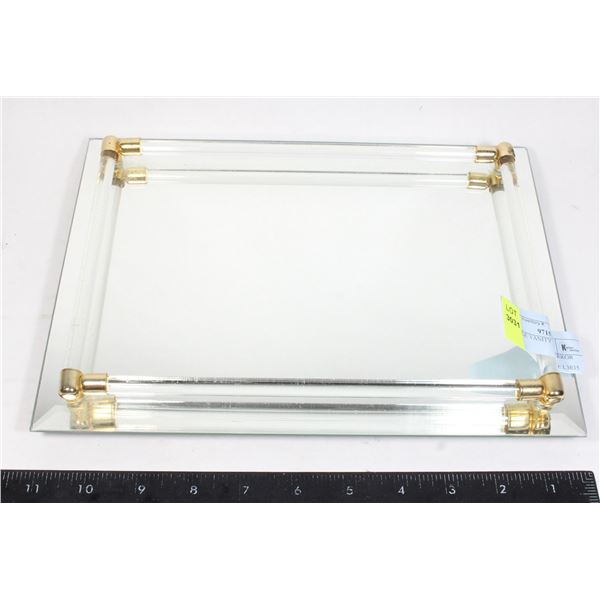 VINTAGE VANITY TRAY MIRROR