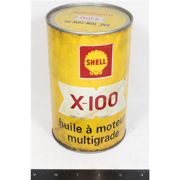 VINTAGE SHELL SUPER PLUS MULTIGRADE MOTOR OIL 1