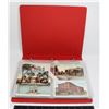 Image 1 : LARGE BINDER OF VINTAGE/ANTIQUE POSTCARDS