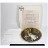 Image 1 : BRADFORD EXCHANGE PLATE "DREAMING IN THE ATTIC"