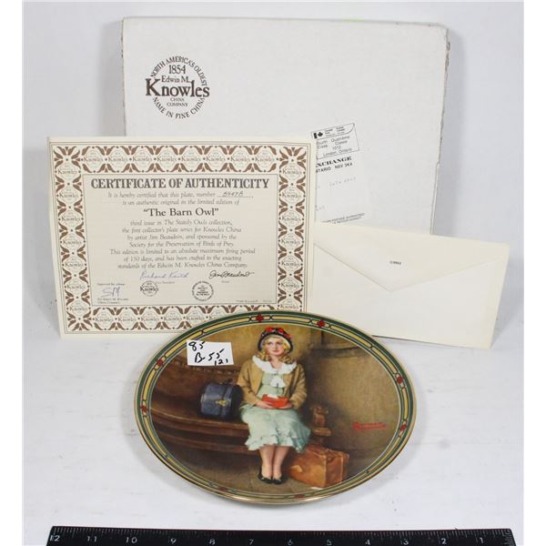 BRADFORD EXCHANGE "ROCKWELL'S AMERICAN DREAM"