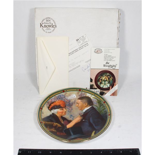 BRADFORD EXCHANGE "LOVE'S REWARD" COLLECTOR'S