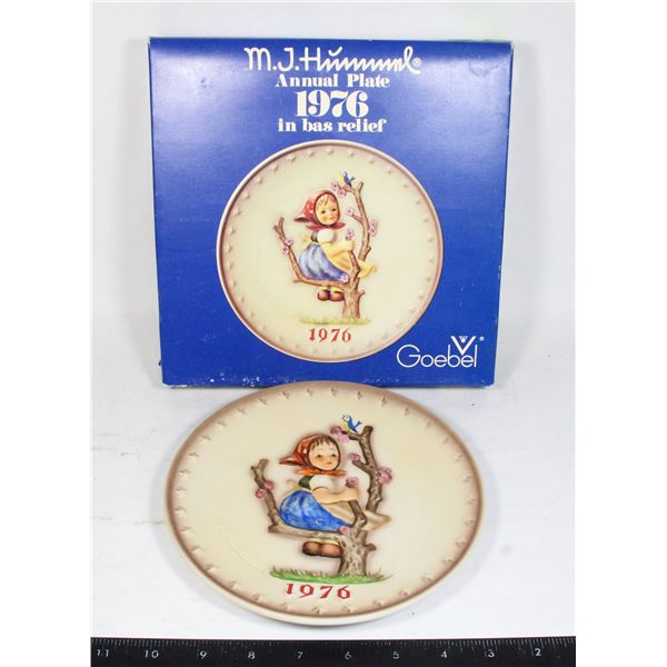 1976 GOEBEL M.J. HUMMEL ANNUAL PLATE