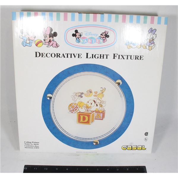 VINTAGE DISNEY BABIES LIGHT FIXTURE NEW IN BOX