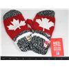 Image 1 : PAIR OF NEW HUDSON BAY CANADIAN MITTENS