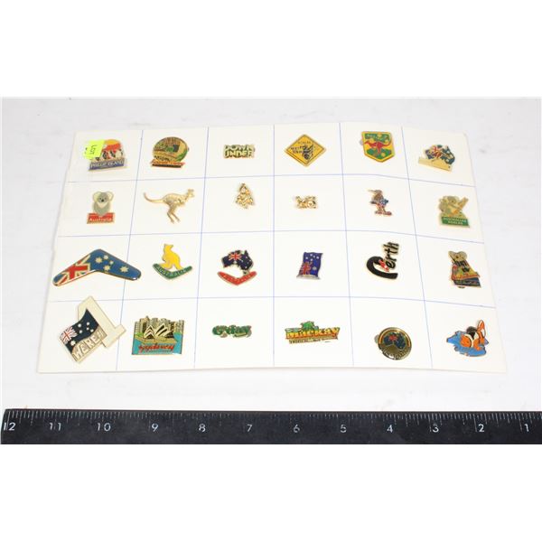AUSTRALIA COLLECTOR PINS