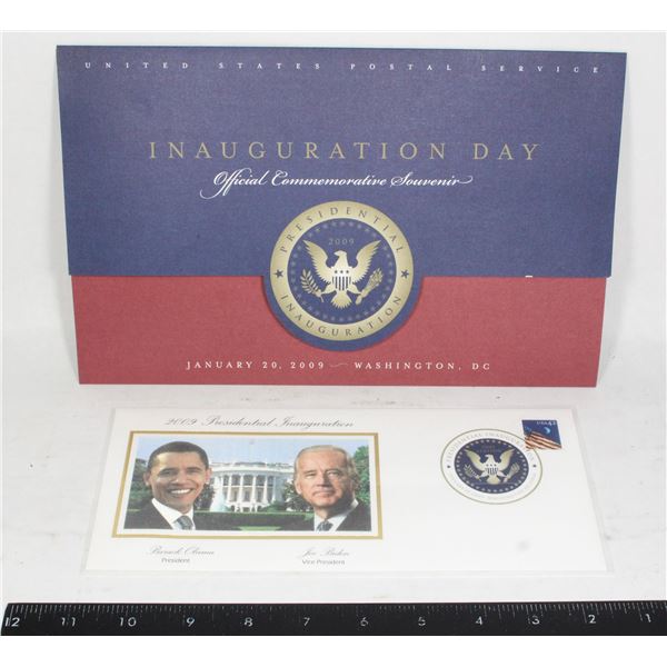 2009 INAUGURATION DAY COMMEMORATIVE ENVELOPE