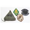 Image 2 : LOT OF 4 MILITARY PATCHES