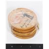 Image 1 : FUNNY WOOD COASTERS