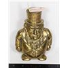 Image 1 : ANTIQUE BRASS PAUL KRUGER MONEY BOX