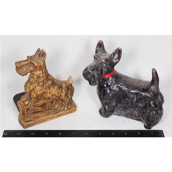VINTAGE SCOTTIE DOG FIGURINES