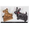 Image 1 : VINTAGE SCOTTIE DOG FIGURINES